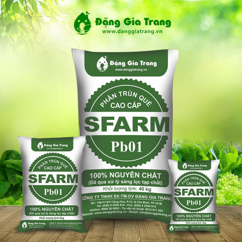 Phân trùn quế Pb01