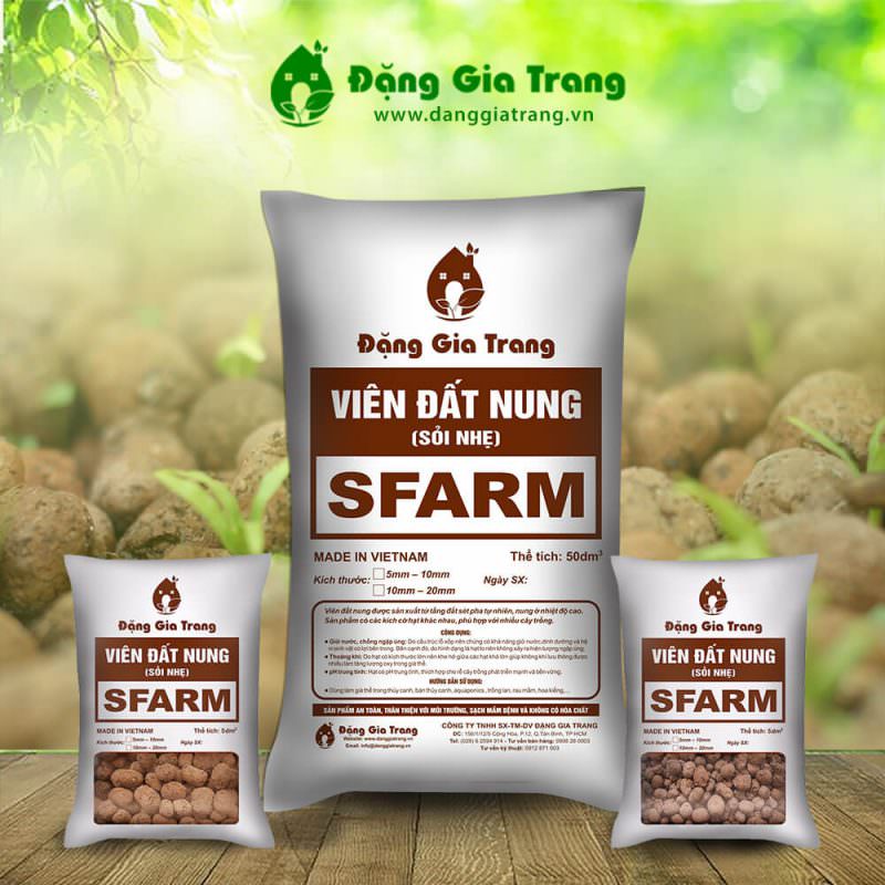 Viên đất nung sfarm