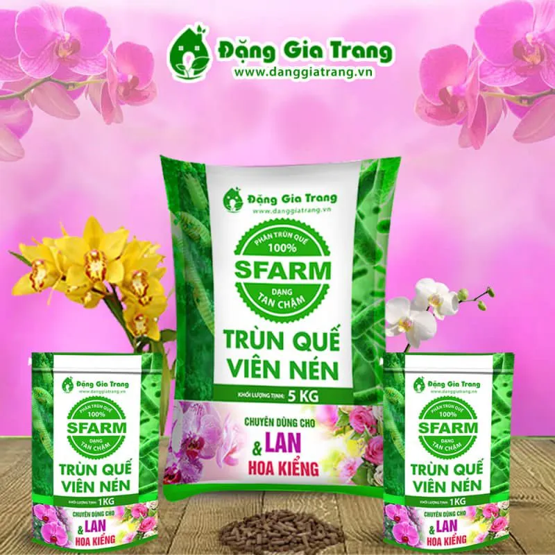 Phân trùn quế viên nén