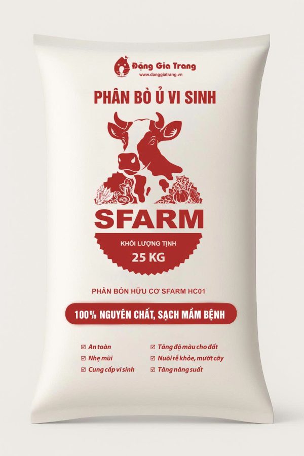 Phân bò ủ vi sinh