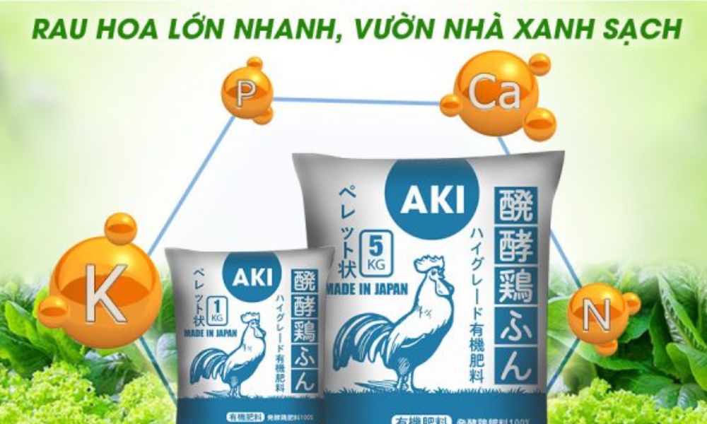 Phân gà cung cấp đầy đủ các chất dinh dưỡng cần thiết cho cây trồng