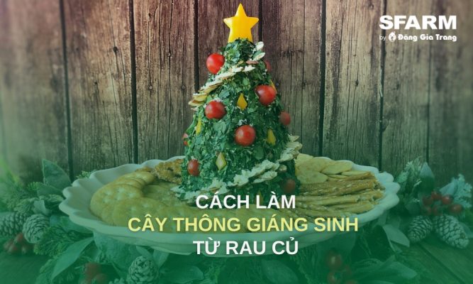 cach lam cay thong giang sinh tu rau cu thumb