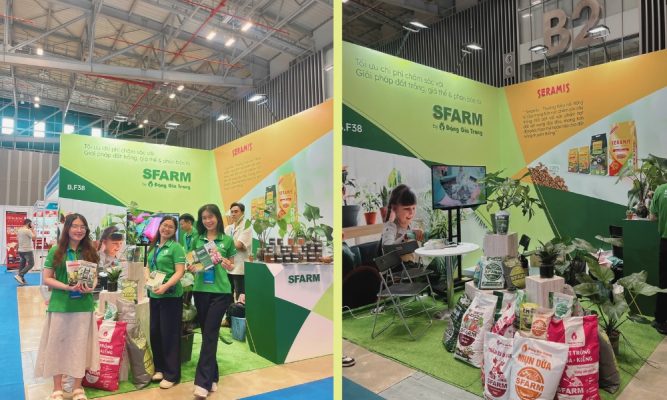 Gian hàng B.F38 của SFARM tại sự kiện Gian hàng B.F38 của SFARM tại sự kiện
