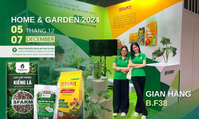 Tham quan và trải nghiệm cùng SFARM và Seramis tại gian B.F38 Tham quan và trải nghiệm cùng SFARM và Seramis tại gian B.F38