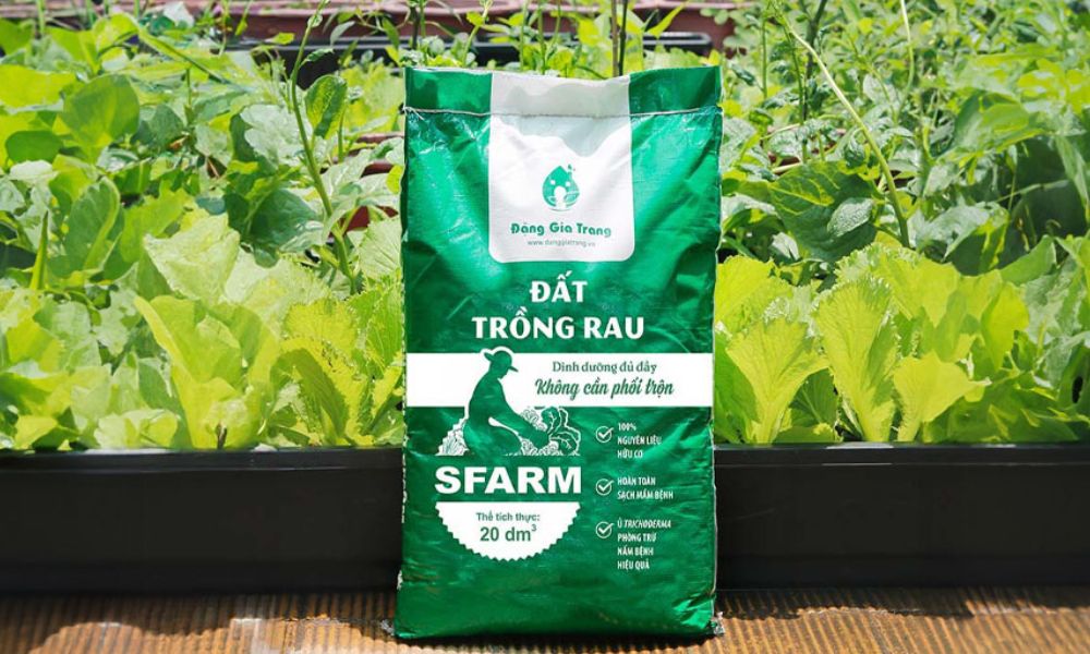 Đất trồng rau SFARM là lựa chọn lý tưởng trồng rau sạch tại nhà Đất trồng rau SFARM là lựa chọn lý tưởng trồng rau sạch tại nhà