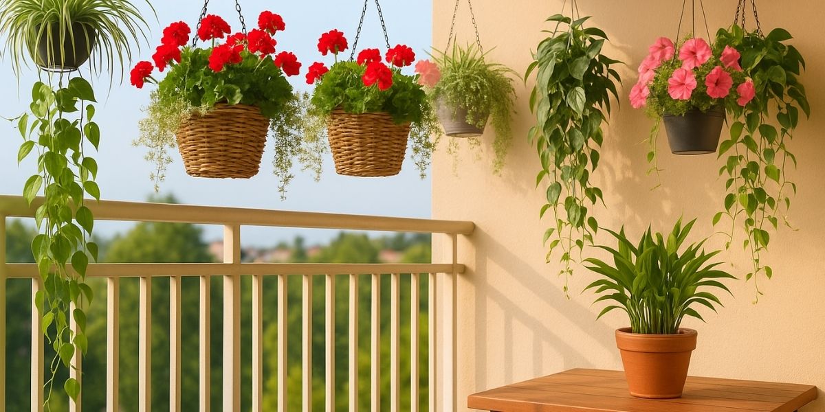 Trồng những loại cây này xen kẽ cùng với các chậu hoa ở ban công vô cùng đẹp mắt Trồng những loại cây này xen kẽ cùng với các chậu hoa ở ban công vô cùng đẹp mắt