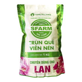 Phân trùn quế cho Lan dạng viên SFARM (1-25kg)