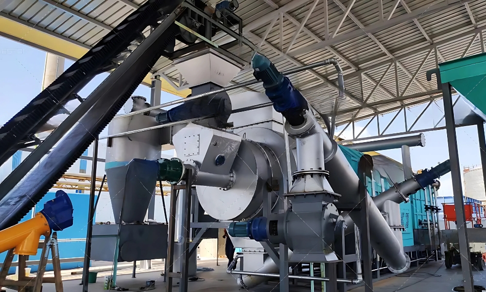 Máy nhiệt phân than sinh học