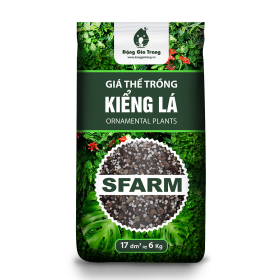 Giá thể trồng kiểng lá SFARM (20 lít)