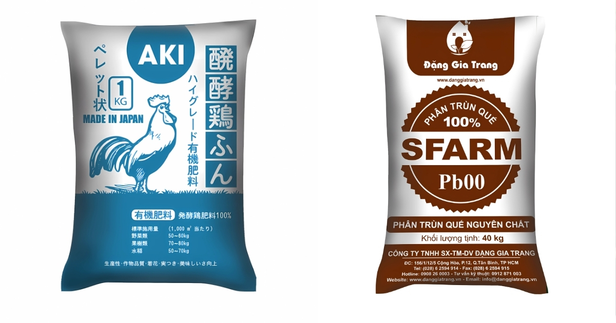 Sử dụng phân gà và phân trùn quế cho cây ớt