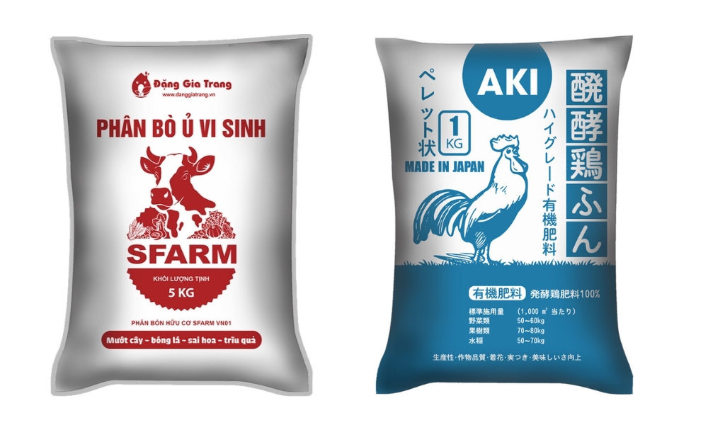 Kết hợp giữa phân bò, phân gà và Trichoderma