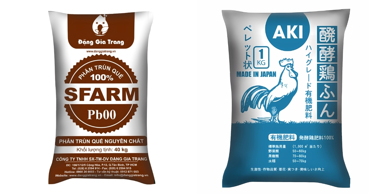 Kết hợp phân trùn quế và phân gà cho đất trồng cây ăn trái trong chậu