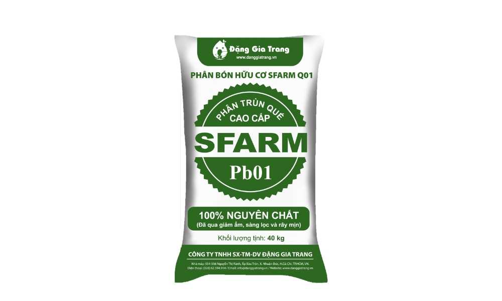 Kết hợp phân trùn quế cao cấp SFARM Pb01 với thuốc trừ sâu sinh học