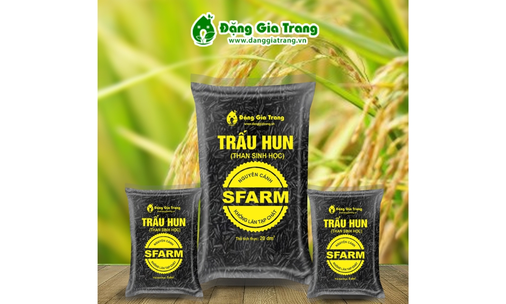 Trấu hun từ SFARM