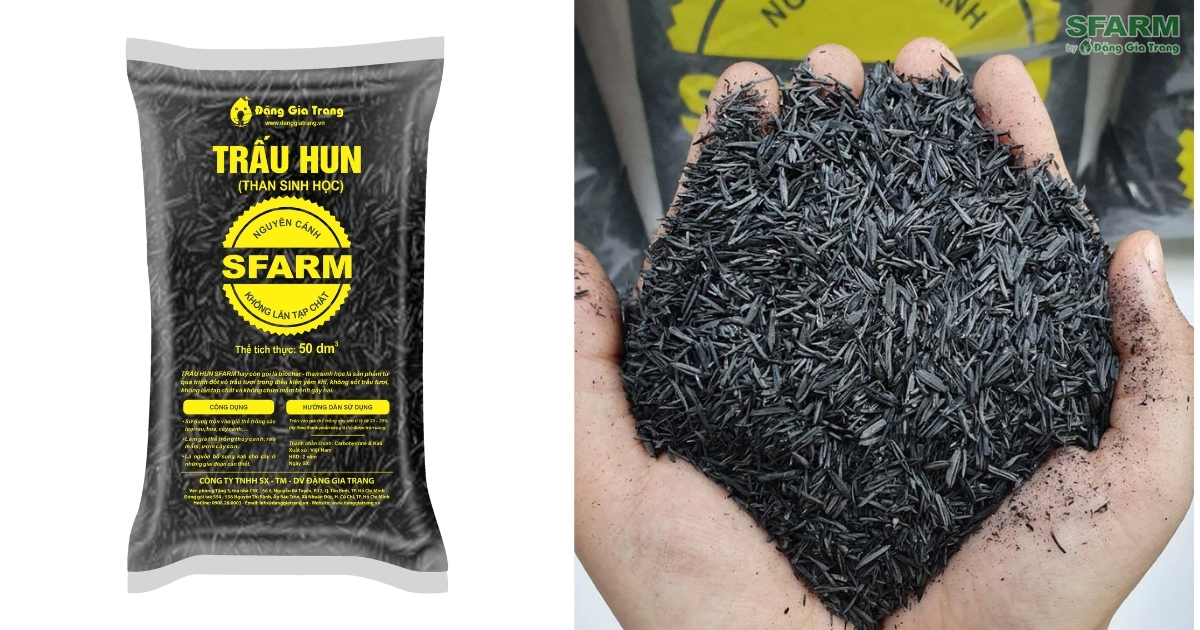 Tận dụng sử dụng trấu hun tại nhà