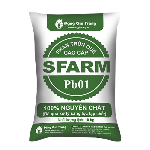 Phân trùn quế SFARM PB01 (1-5-10-25-40kg)