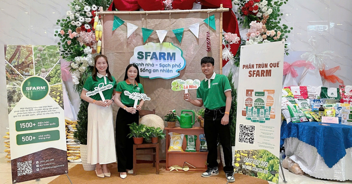 SFARM đồng hành cùng Sinh nhật Vườn Xinh Đẹp lần 4