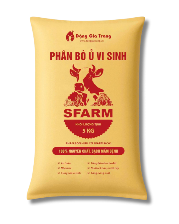 Bao bì phân bò mới