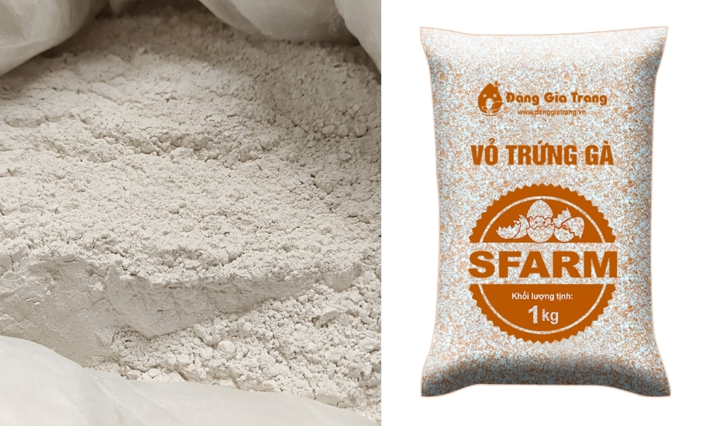 Bổ sung vôi hoặc vỏ trứng gà nghiền để đất bớt chua