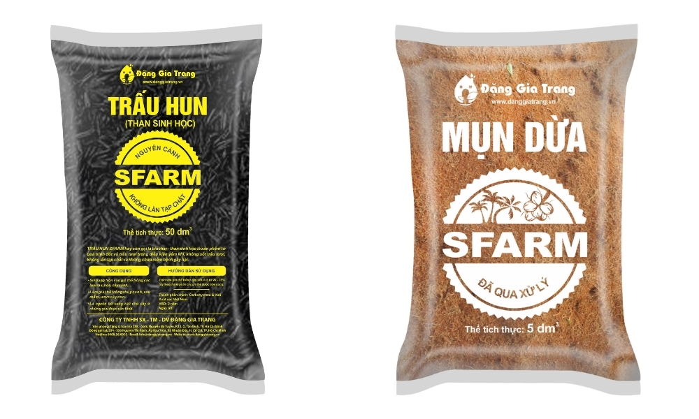 Bổ sung trấu hun hoặc mụn dừa theo tỷ lệ nhỏ để tăng độ thoáng và duy trì độ ẩm