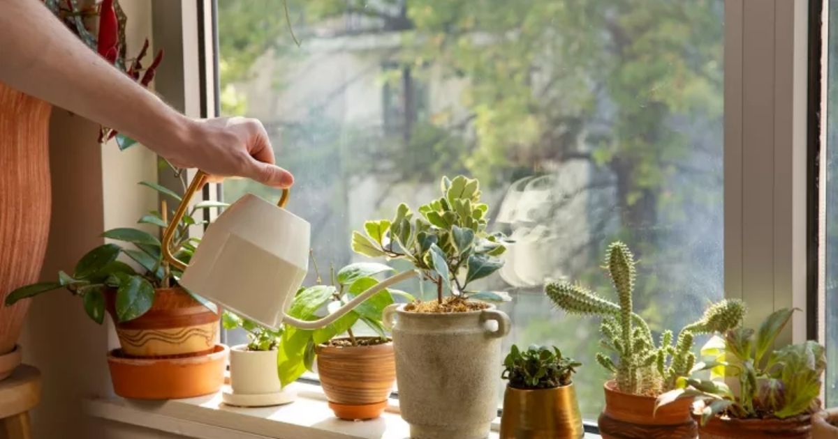 Nên tưới cây đều đặn hàng tuần Nên tưới cây đều đặn hàng tuần