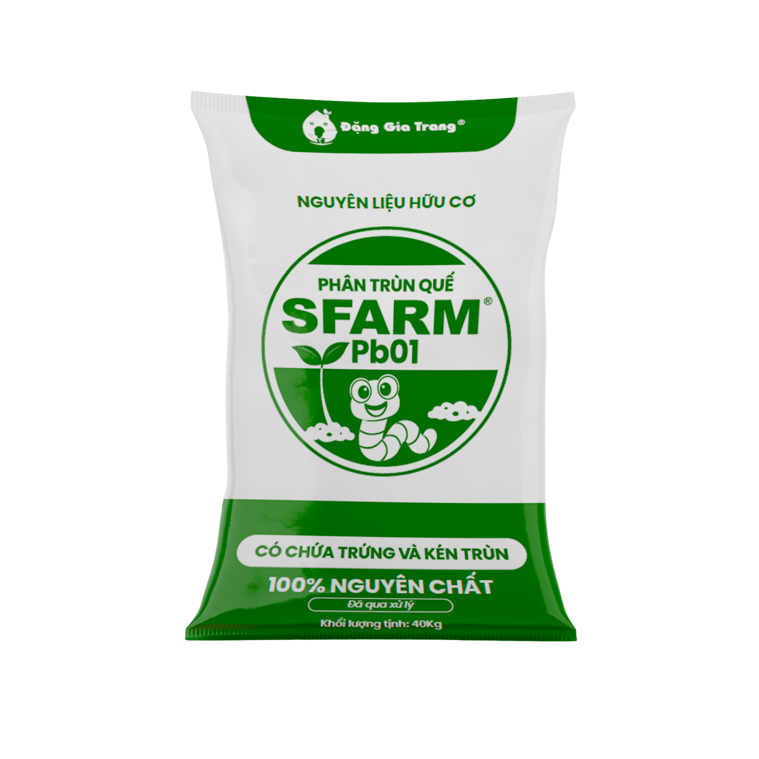 Phân trùn quế SFARM PB01 (1-5-10-25-40kg)