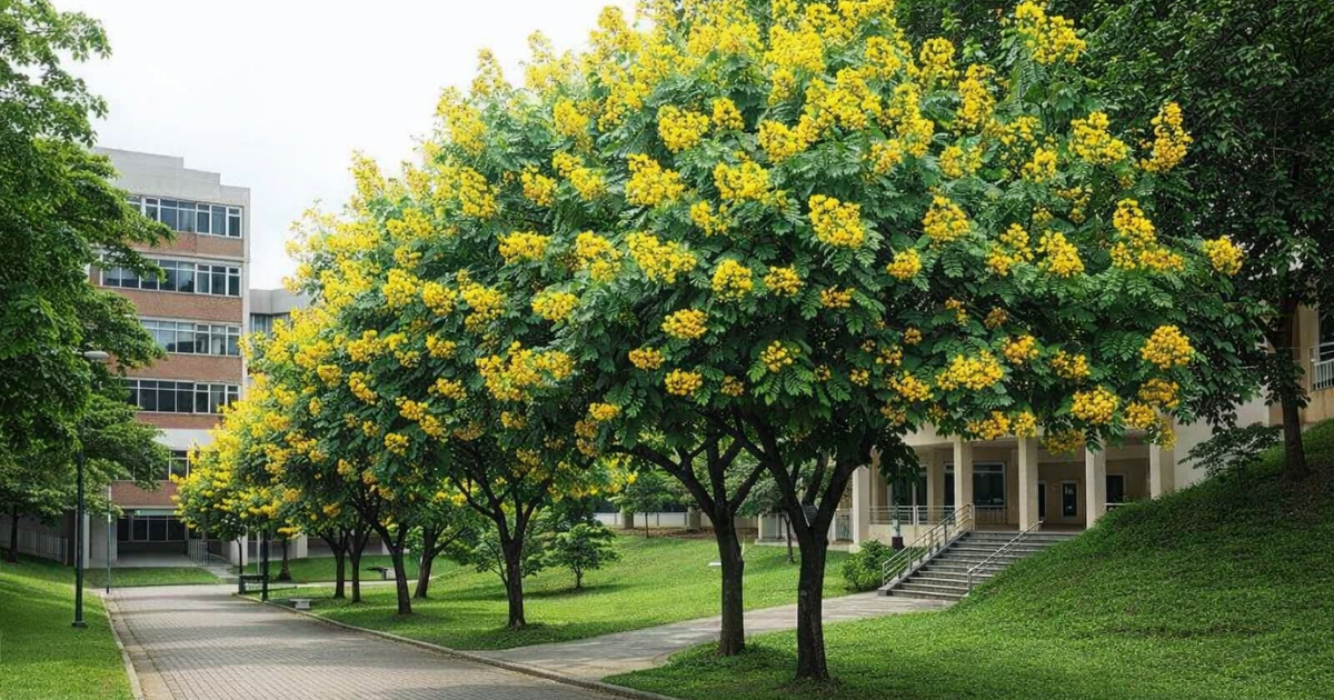 Cây giáng hương là cây thân gỗ