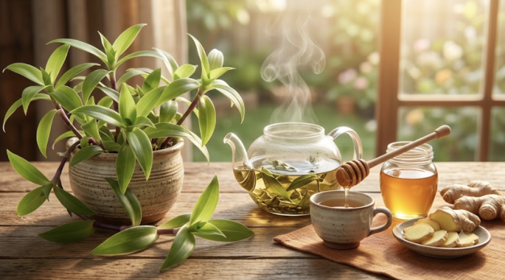 Cách pha trà linh chi thảo kết hợp với các loại thảo dược