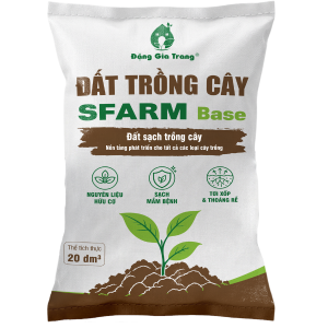 bao bì đất trồng cây SFARM Base