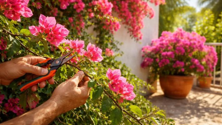 Giai đoạn sau cắt tỉa và phục hồi cây