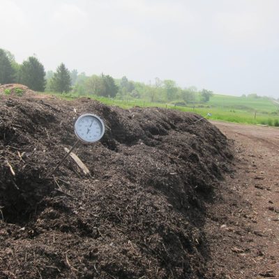 Theo dõi nhiệt độ và tiến trình phân hủy