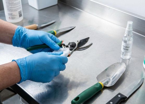 Vệ sinh dụng cụ, quản lý đất và luân canh