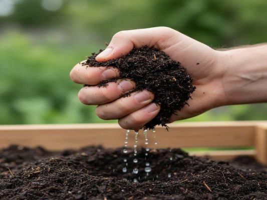 Vì sao độ ẩm thay đổi trong quá trình xử lý phân bò?
